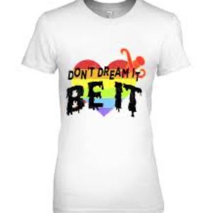 Women’s Small “Don’t Dream It, Be It” Rocky Horror Picture Show T Shirt Pride